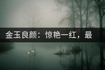 金玉良顏：驚艷一紅，最是高貴