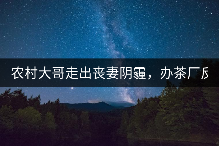 農(nóng)村大哥走出喪妻陰霾，辦茶廠反哺鄉(xiāng)鄰，每天處理鮮葉4000斤