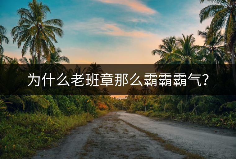 為什么老班章那么霸霸霸氣？