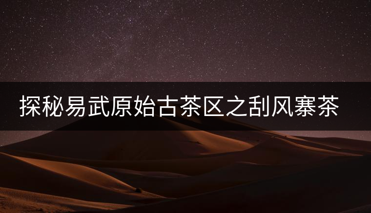 探秘易武原始古茶區(qū)之刮風(fēng)寨茶王樹(shù)探秘易武原始古茶區(qū)之刮風(fēng)寨茶王樹(shù) 探秘易武原始古茶區(qū)之刮風(fēng)寨茶王樹(shù)探秘易武原始古茶區(qū)之刮風(fēng)寨茶王樹(shù)