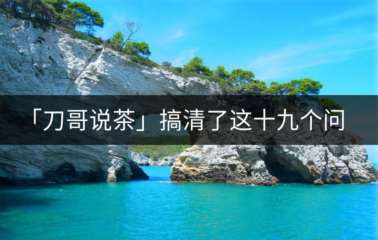 「刀哥說(shuō)茶」搞清了這十九個(gè)問(wèn)題，您就是熟茶專(zhuān)家