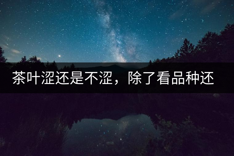 茶葉澀還是不澀，除了看品種還要看工藝