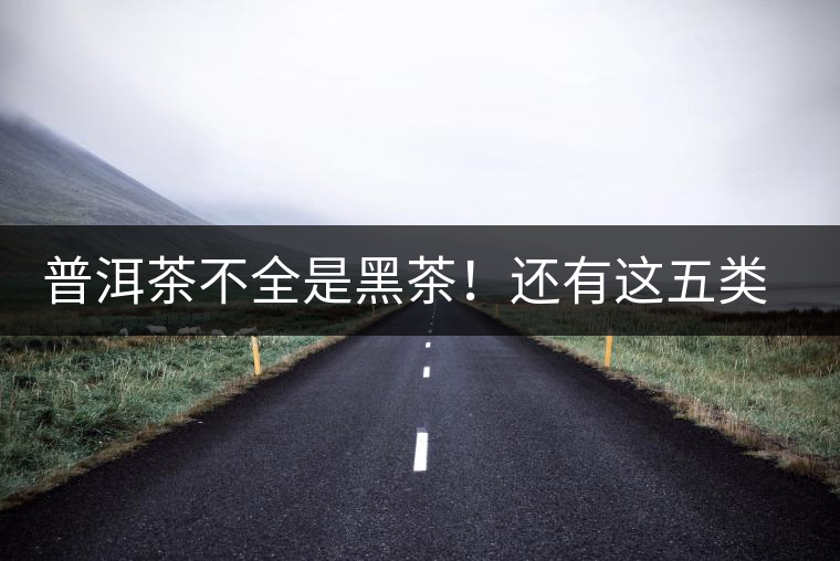 普洱茶不全是黑茶！還有這五類茶，現(xiàn)在知道還不算晚