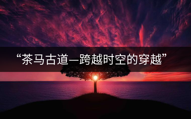 “茶馬古道—跨越時空的穿越”系列采風(fēng)活動已啟動 “茶馬古道—跨越時空的穿越”系列采風(fēng)活動已啟動