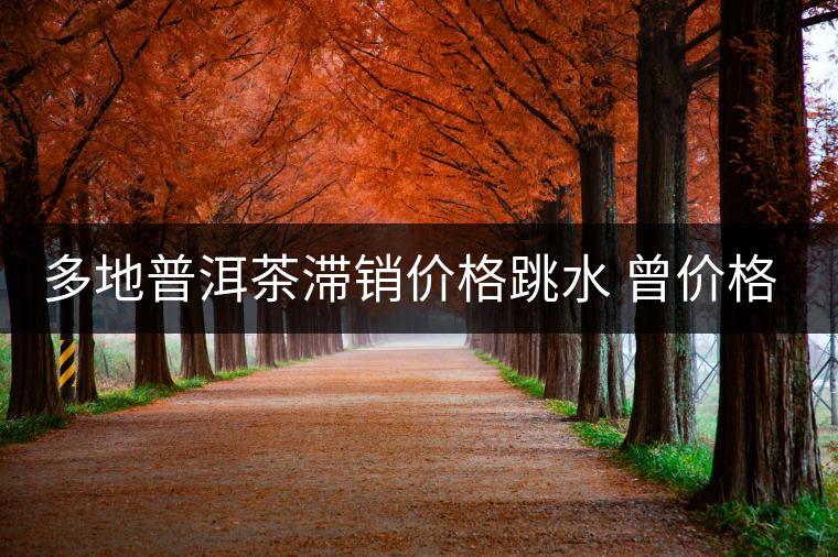 多地普洱茶滯銷價格跳水 曾價格暴漲致村民暴富