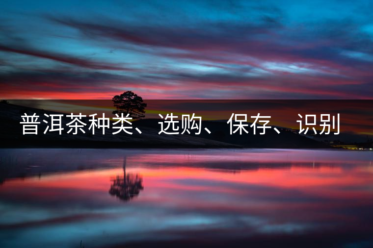 普洱茶種類、選購(gòu)、保存、識(shí)別、沖泡