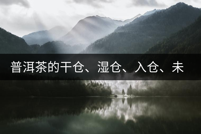 普洱茶的干倉、濕倉、入倉、未入倉及辨識區(qū)分