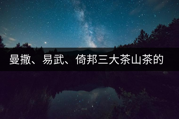 曼撒、易武、倚邦三大茶山茶的品質特點