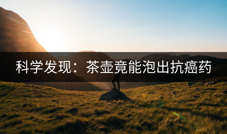 科學(xué)發(fā)現(xiàn)：茶壺竟能泡出抗癌藥