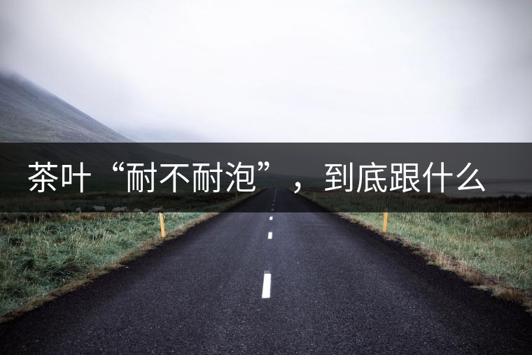 茶葉“耐不耐泡”，到底跟什么有關(guān)？