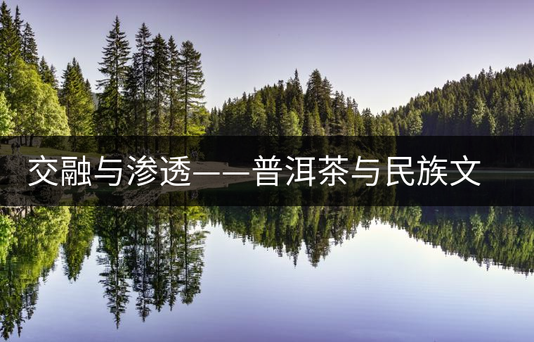 交融與滲透——普洱茶與民族文化交流的關系 交融與滲透——普洱茶與民族文化交流的關系