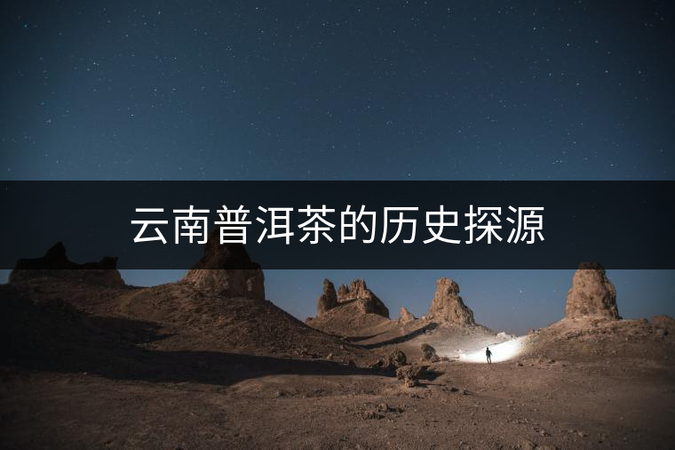 云南普洱茶的歷史探源