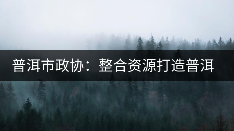普洱市政協(xié)：整合資源打造普洱茶產(chǎn)業(yè)優(yōu)勢(shì)品牌