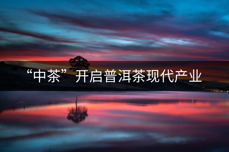 “中茶”開啟普洱茶現(xiàn)代產(chǎn)業(yè) “中茶”開啟普洱茶現(xiàn)代產(chǎn)業(yè)