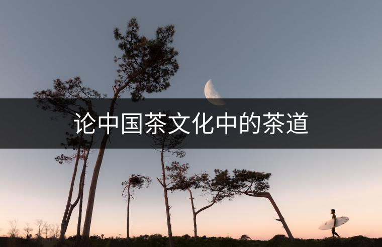 論中國茶文化中的茶道