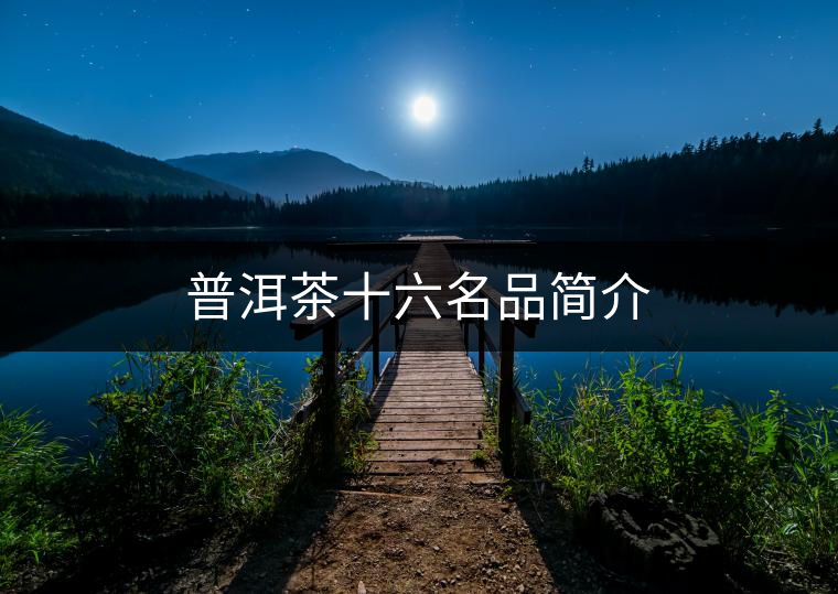 普洱茶十六名品簡(jiǎn)介