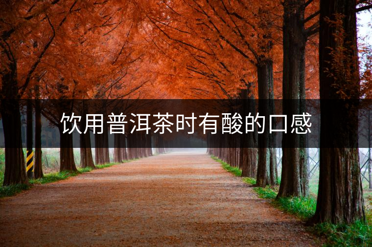飲用普洱茶時(shí)有酸的口感