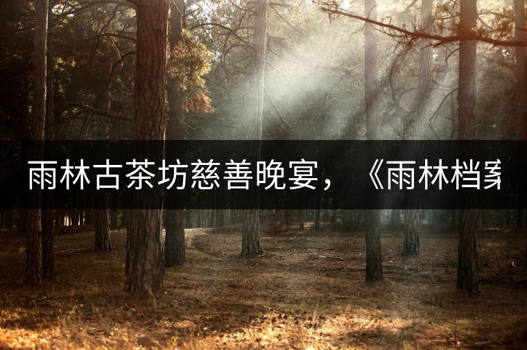 雨林古茶坊慈善晚宴，《雨林檔案·曼松》拍出106萬(wàn)！