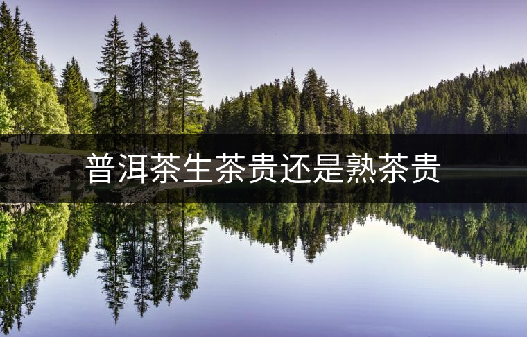 普洱茶生茶貴還是熟茶貴