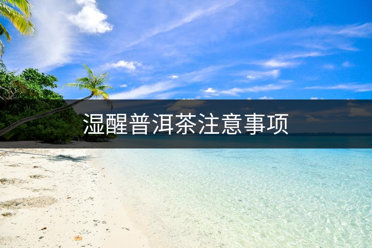 濕醒普洱茶注意事項(xiàng)