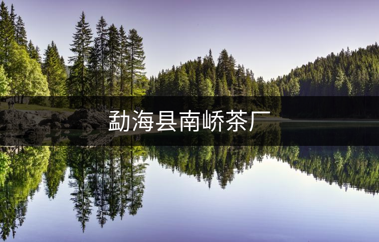 勐?？h南嶠茶廠