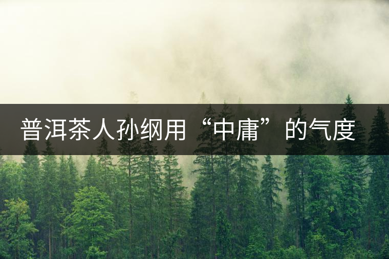 普洱茶人孫綱用“中庸”的氣度來愛茶 普洱茶人孫綱用“中庸”的氣度來愛茶