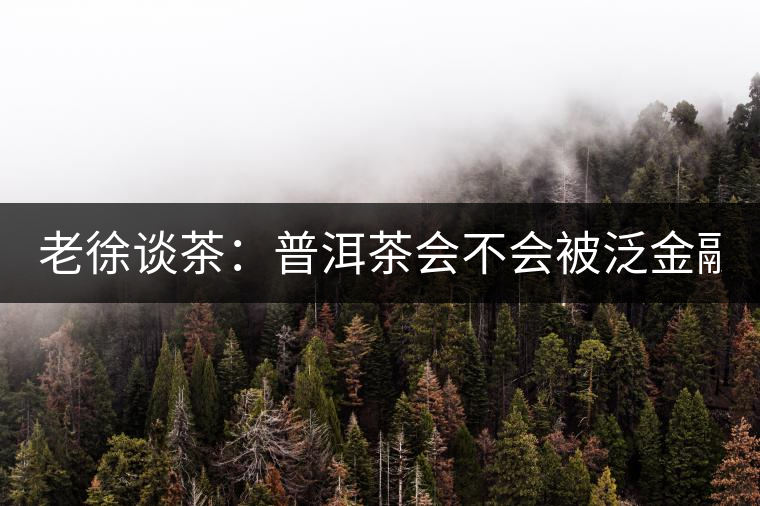 老徐談茶：普洱茶會不會被泛金融化？