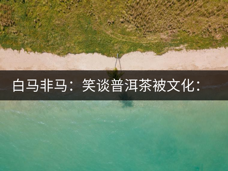 白馬非馬：笑談普洱茶被文化：曬青不是普洱茶