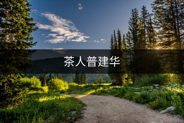 茶人普建華