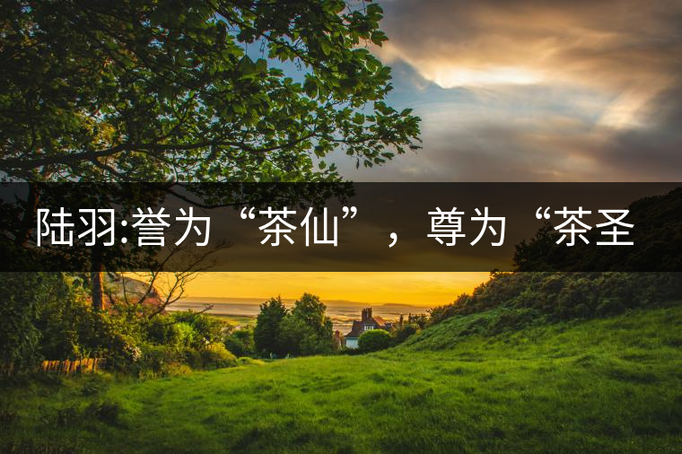 陸羽:譽(yù)為“茶仙”，尊為“茶圣”，祀為“茶神”