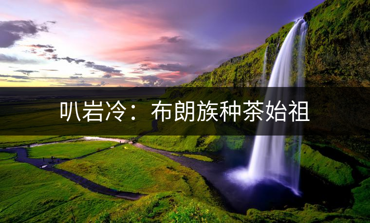 叭巖冷:布朗族種茶始祖 叭巖冷:布朗族種茶始祖