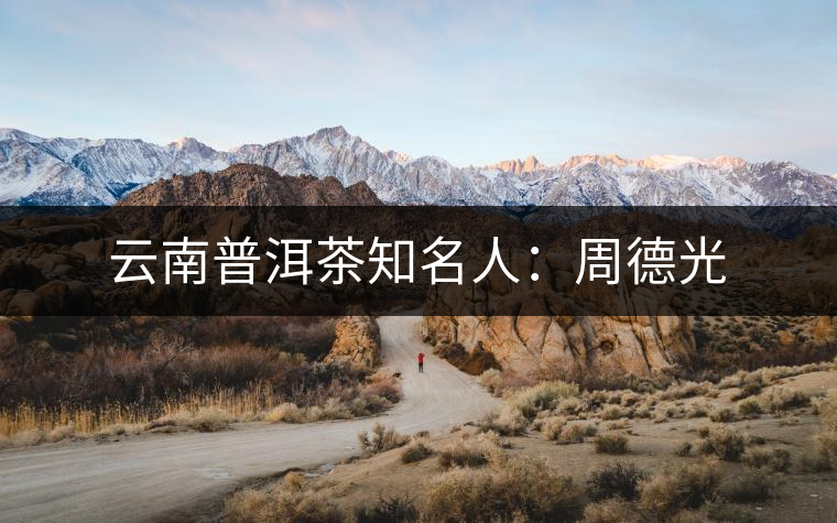 云南普洱茶知名人：周德光
