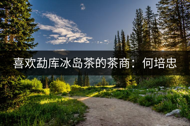 喜歡勐庫冰島茶的茶商：何培忠