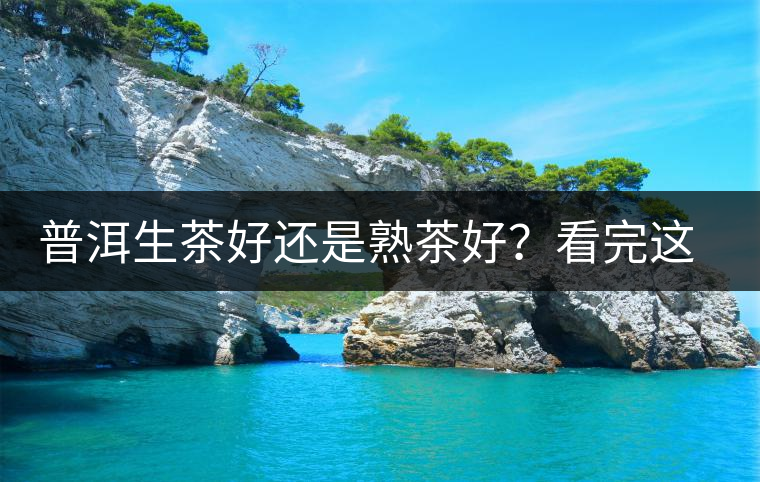 普洱生茶好還是熟茶好？看完這篇文章你就明白了！