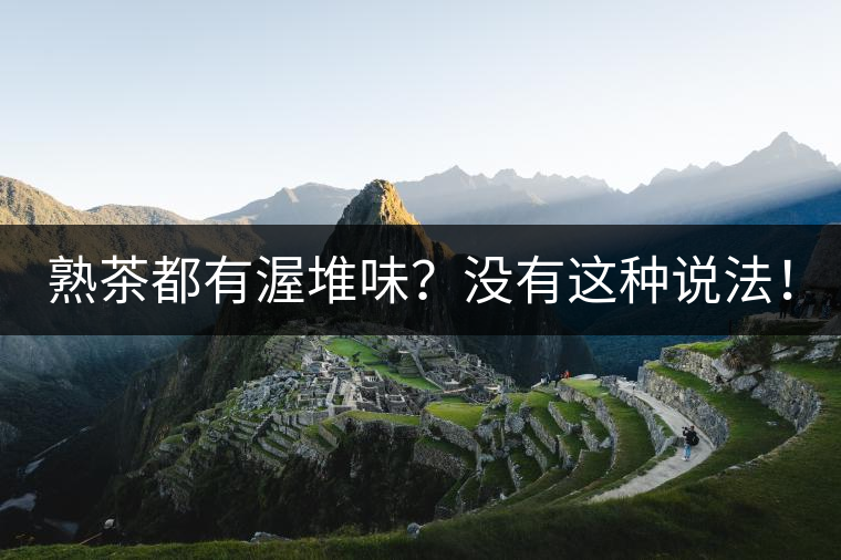 熟茶都有渥堆味？沒(méi)有這種說(shuō)法！