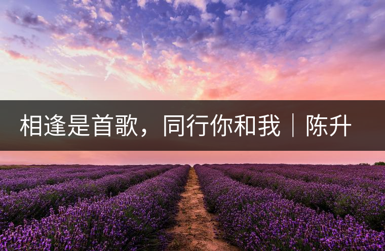 相逢是首歌，同行你和我｜陳升號與大家相約武漢茶博會！
