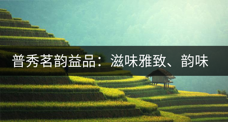 普秀茗韻益品：滋味雅致、韻味悠然
