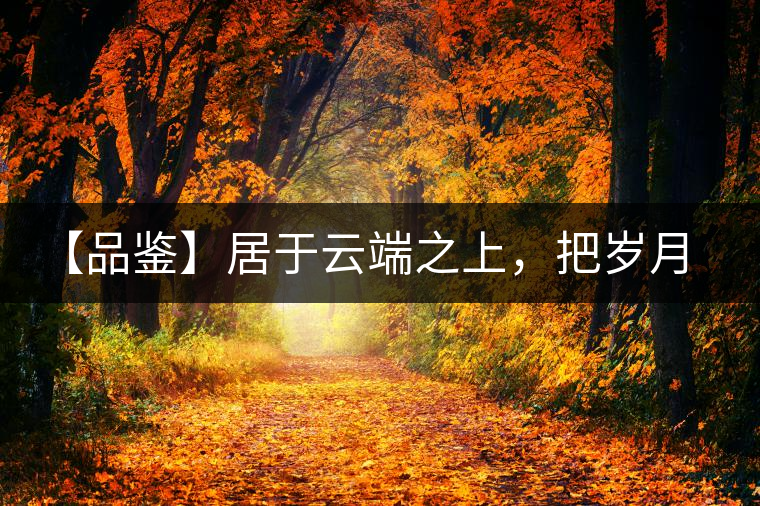 【品鑒】居于云端之上，把歲月“熟”透