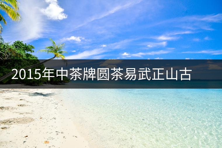 2015年中茶牌圓茶易武正山古樹普洱（生茶）品評