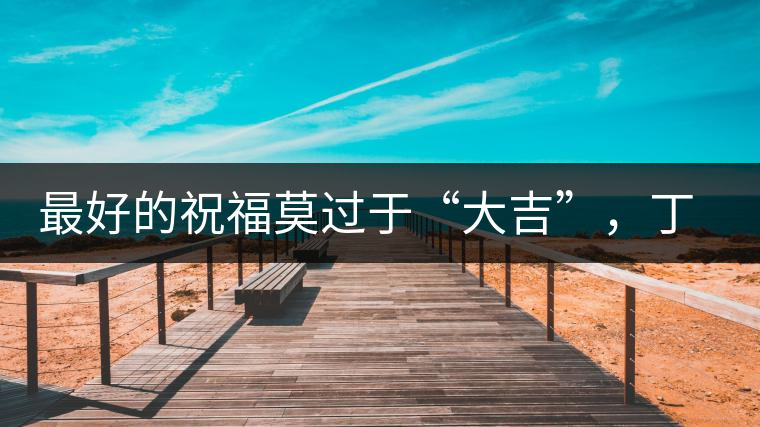 最好的祝福莫過于“大吉”，丁酉年生肖餅震撼來襲！
