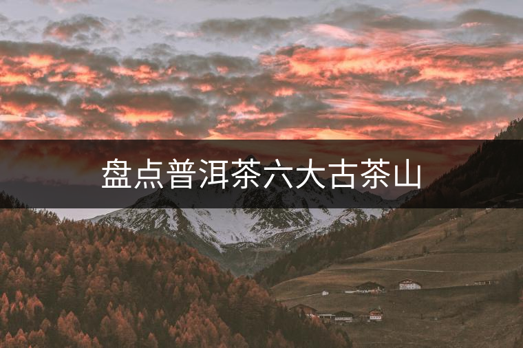 盤點普洱茶六大古茶山