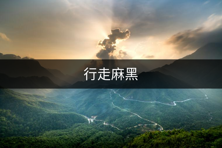行走麻黑