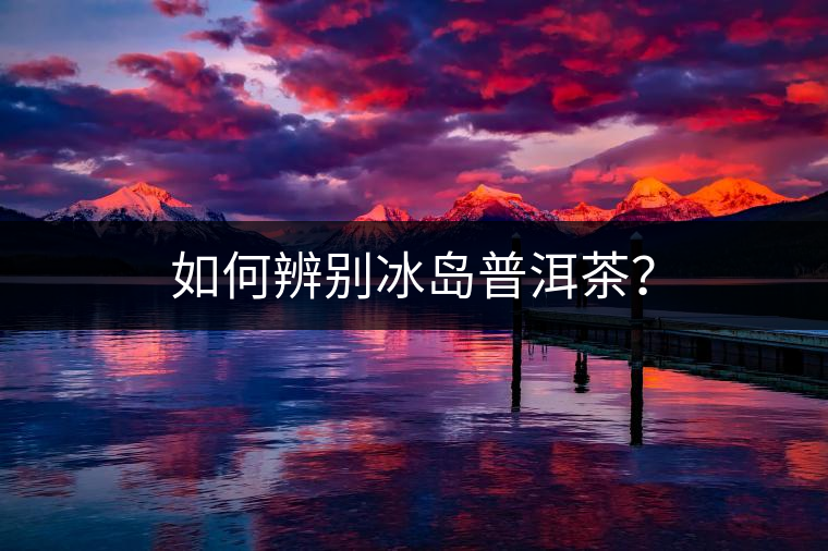 如何辨別冰島普洱茶？