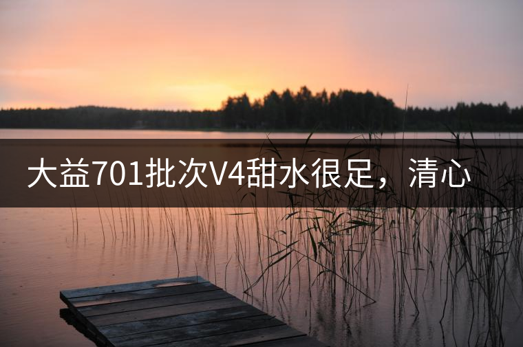 大益701批次V4甜水很足，清心爽口
