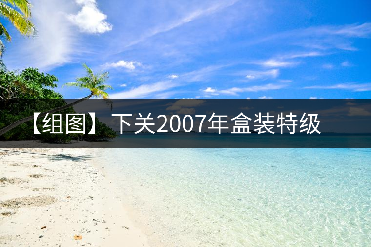 【組圖】下關(guān)2007年盒裝特級(jí)沱茶開湯 【組圖】下關(guān)2007年盒裝特級(jí)沱茶開湯