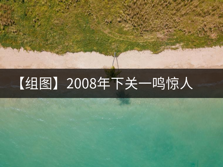 【組圖】2008年下關一鳴驚人鐵餅開湯