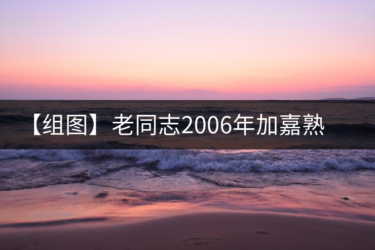 【組圖】老同志2006年加嘉熟磚開(kāi)湯 【組圖】老同志2006年加嘉熟磚開(kāi)湯