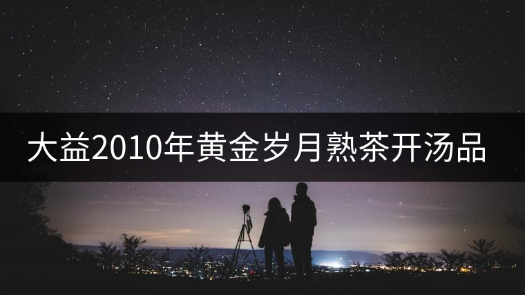 大益2010年黃金歲月熟茶開湯品鑒 大益2010年黃金歲月熟茶開湯品鑒