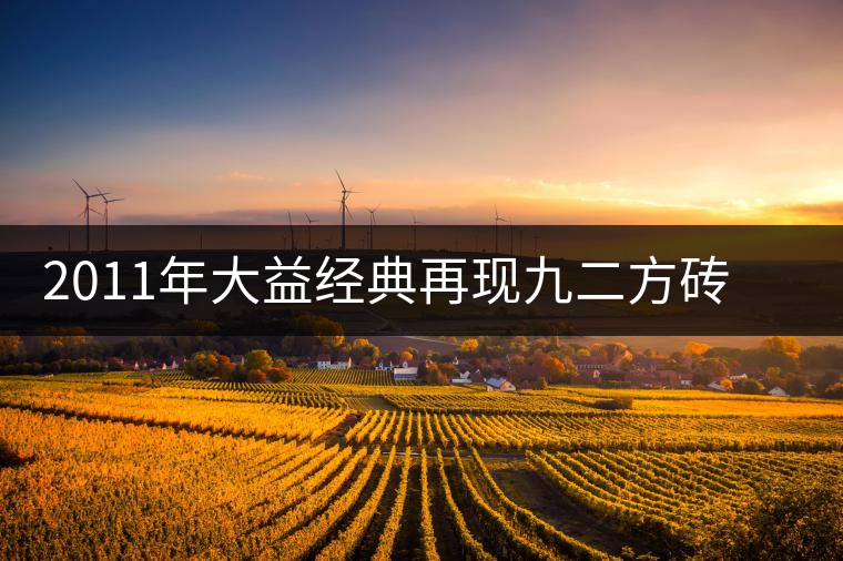 2011年大益經典再現(xiàn)九二方磚(生茶)開湯 2011年大益經典再現(xiàn)九二方磚(生茶)開湯