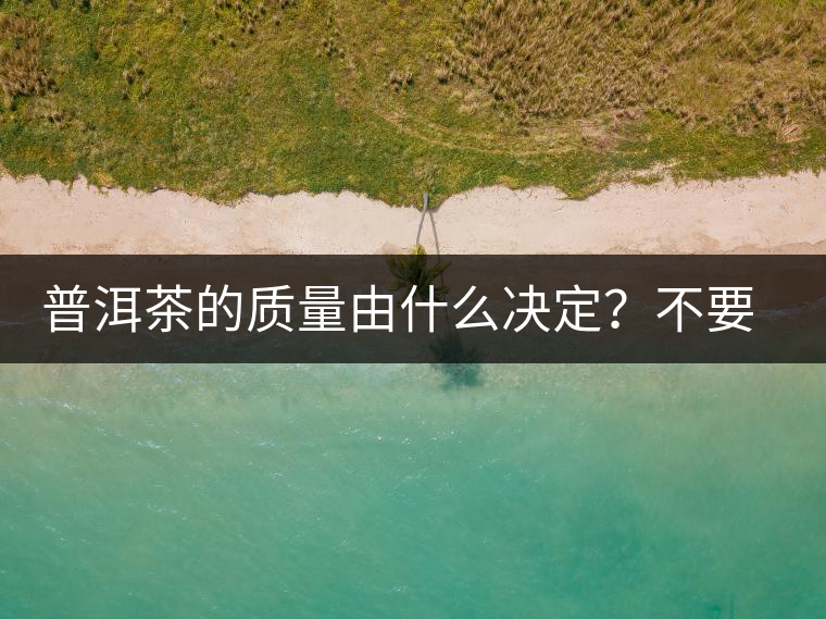 普洱茶的質(zhì)量由什么決定？不要輕信等級